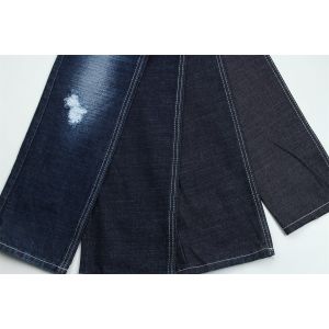 China Rope Dyed Color 100% Cotton Denim Fabric For Classic Men Jeans on sale