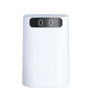 Quality Voice Control Smart Trash Can 17L Intelligent Sensor Trash Can Rectangular for sale