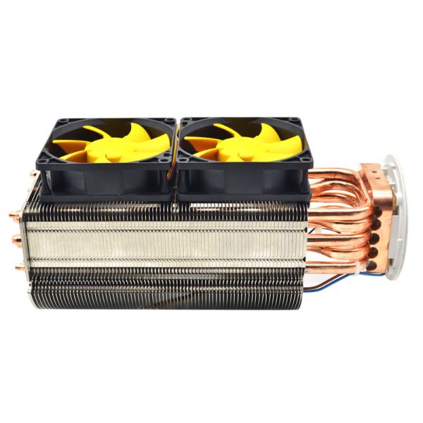 Anti Corrosion Waterproof Heat Sink With Fan , ISO9001 Flexible Heat Pipe Cpu Cooler