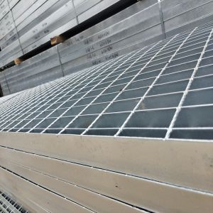 50mm Height 5mm Heavy Duty hot dip galvanized Steel Bar Grating Galvanized For