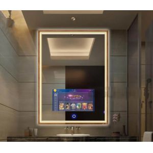 LCD Display Android System Makeup Bath Wifi Magic Smart Mirror Screen