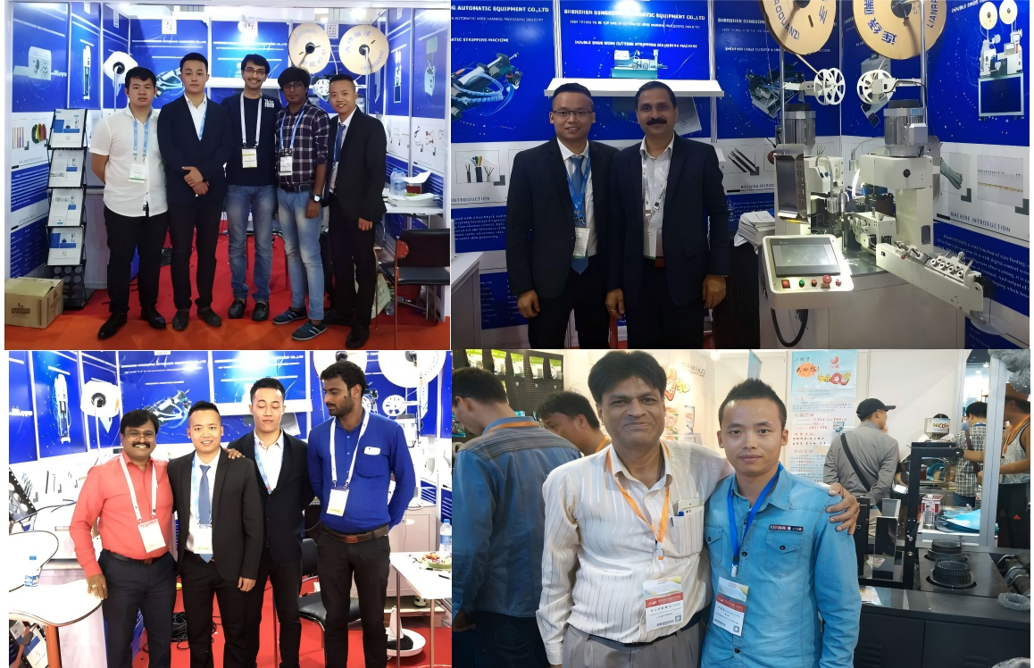 Full Automatic Cable Cutting Machine High Speed Copper Wire Stripping Machine