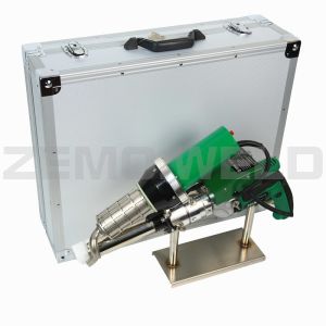 Automatic Plastic Extrusion Welder Hdpe Geomembrane 5 Mm Welding Diameter