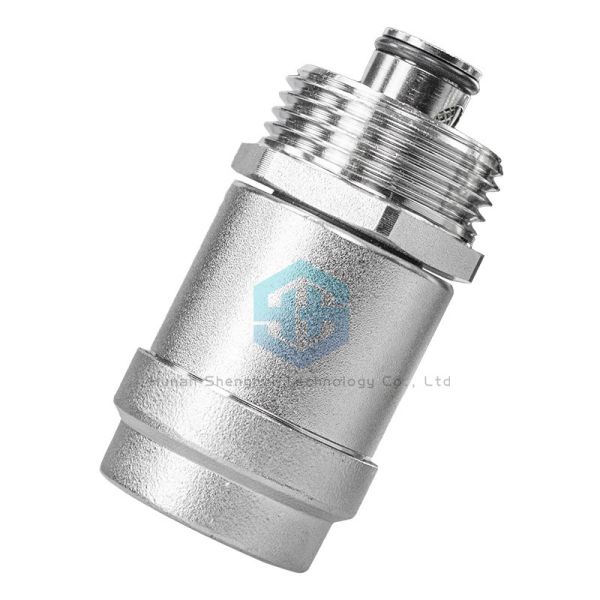 Automatic Air Vent Valve Thread Stainless Steel Exhaust Valves For Central