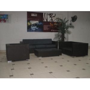 Garden furniture wicker modular sofa-1018