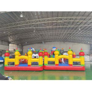 Custom Inflatable Theme Park for Commercial Playgrounds EN71 Certified