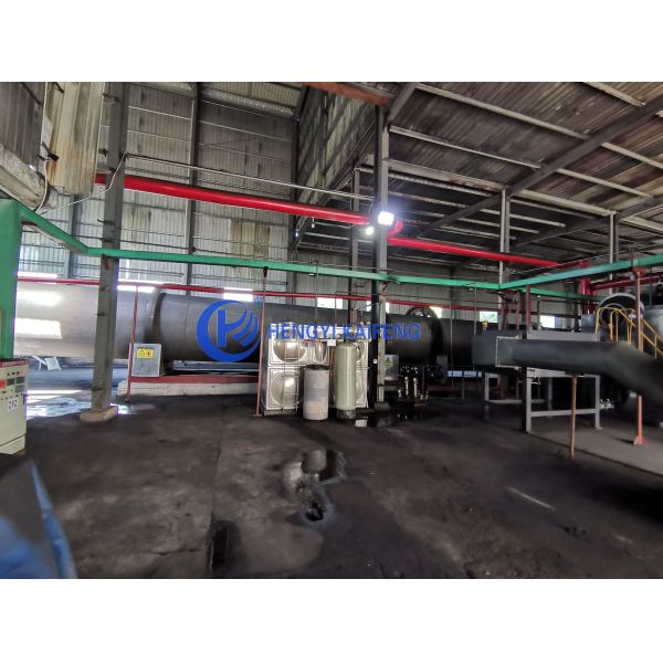 900-1000℃ Rotary Kiln For Activated Carbon Production Water Cooling Method