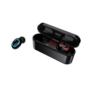 Hottest Binaural TWS Wireless Earphones Blue tooth V5.0 Headphone OEM Mini