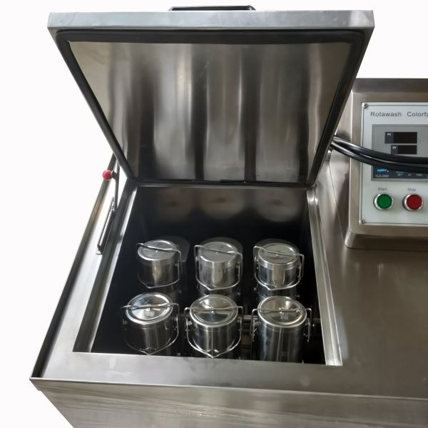 Buy Lab Textile AATCC Washing Machine , Fabric Washing Fastness Tester at wholesale prices