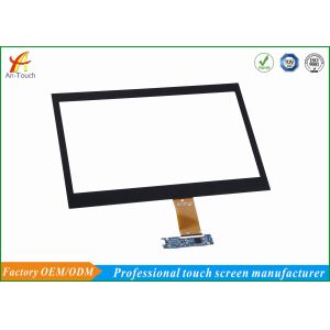 China HD Capacitive Touch Overlay Screen Panel 14.0 Inch GG Structure For Smart Home on sale