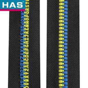 #3 Eco Friendly Plastic Jacket Zipper Smooth Invisible Zipper Lightweight