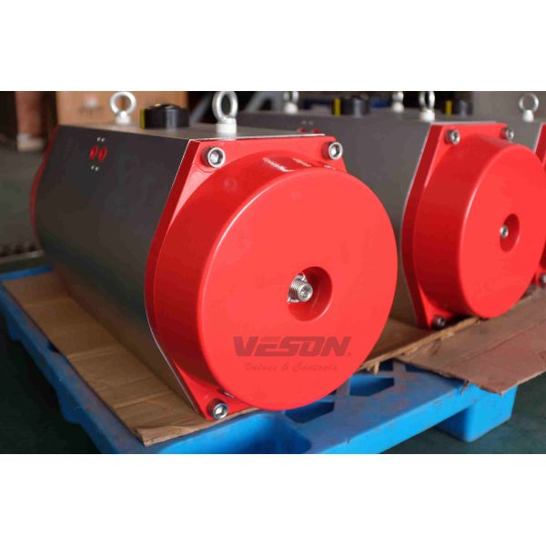 Double Acting Pneumatic Actuator / Pneumatic Rotary Actuator RAL3000 GT Type