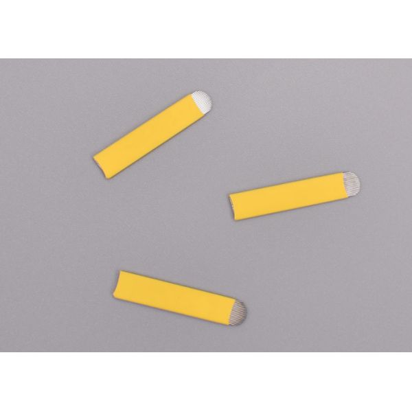 18 U Shape Microblading Blades 304 Medical Stainless Steel Eyebrow Embroidery Blades
