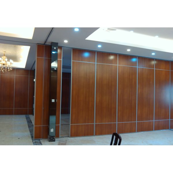 Interior Decorative Movable Sliding Sound Proof Partition Wall 1230mm Width