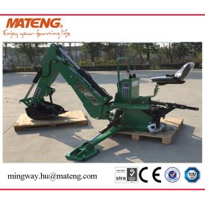 Standard Equipment Backhoe with 3 point linkage suited for 18 to 60HP tractor