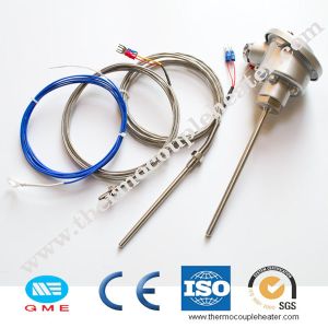 Electric 3- Wire Thermocouple RTD Pt100 For 300c 600C In High Temperature
