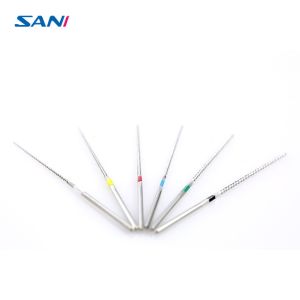 Stainless Steel 6pcs/Box Rotary Dental Endo Files Engine Use
