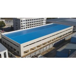 Waterproof Prefabricated Metal Construction Buildings H Section Column Steel