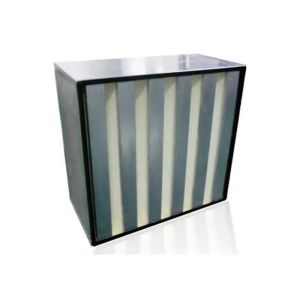 H13 V Bank Filter In Air - Conditioning Systems Big Dust Capacity