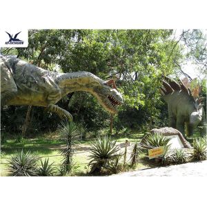 Decorative Life Size Dinosaur Models For Lawn Viewing Turn Neck Left And Right