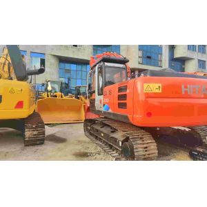 Good condition 19400KG Orange Second-hand Hitachi Excavator Zx200 with ISUZU AA