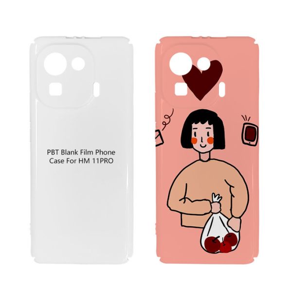 Blank 3D Sublimation Slim Film Phone Cases For Iphone For Samsung For Huawei