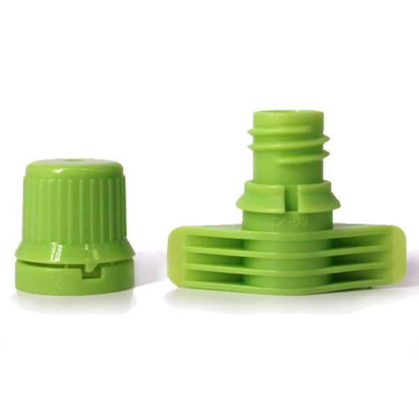 9.6mm Plastic Spout Cap Can Produce PLA Compost Degradation Materials And Low-Temperature Heat Sealing Materials