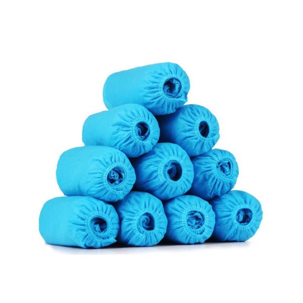 Buy Nonwoven Foot Cover Disposable Elastic Shoes Protector Thickening at wholesale prices