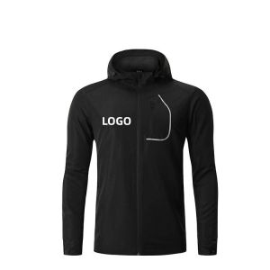 Lightweight Street Formal Style All Season Men Windbreaker Jacket Quick Dry