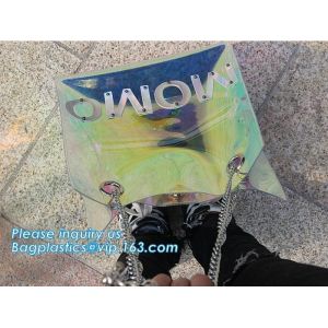 Crossbody Shoulder Messenger Bags Clear PVC Crossbody Bag Waterproof, Shoulder