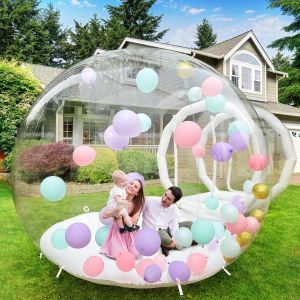 Customized Color Inflatable Bubble Tent with 0.65mm PVC Tarpaulin and 3 Years