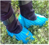 OEM Available Disposable Waterproof Shoe Covers Smooth / Anti - Skid Surface