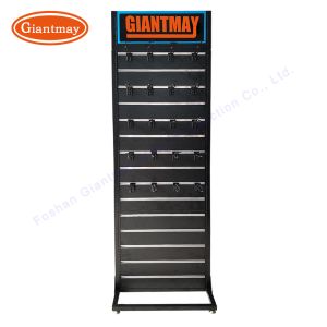 Metal Slatwall Hanging Hook Mobile Accessories Display Stand