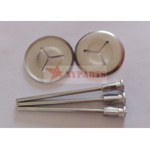 China 3mm Capacitor Discharge Bi-Metallic Insulation Pin With Shaft on sale
