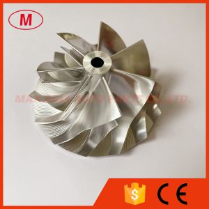 GT30 reverse 57.00/74.00mm 7+7 blades milling/aluminum 2618/billet compressor