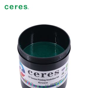 Ceres Screen Printing Insulation Ink Green Color