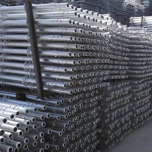 Multidirectional Scaffolding Hot-Dipped Galvanized Ringlock Vertical Standard
