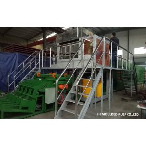 Quality Automatical Egg Tray Making Machine , Recycled Egg Crate Making Machine for sale