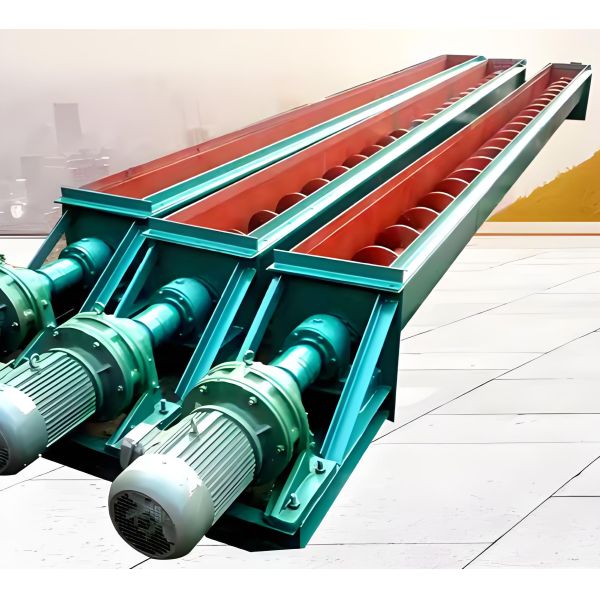 Continuous Spiral Feeder Industrial U-shaped Shaftless Spiral Conveyor