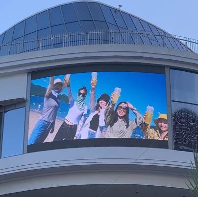 7.81mm Outdoor Advertising LED Display Full Front Or Rear Maintenance