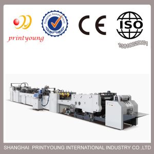 Quality Automatic Sheet Feeding Paper Bag Making Machine With Handle Application for sale