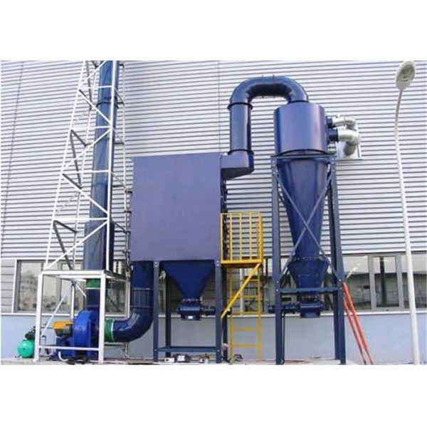 0.3 Micron Sawdust Industrial Cyclone Dust Collector 1.0m/Min Horizon Cartridge