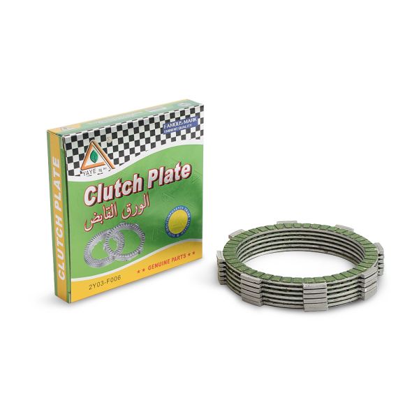 Black Brown CG125 Clutch Plates Moto Spare Parts Fiber Motorcycle Clutch Plates