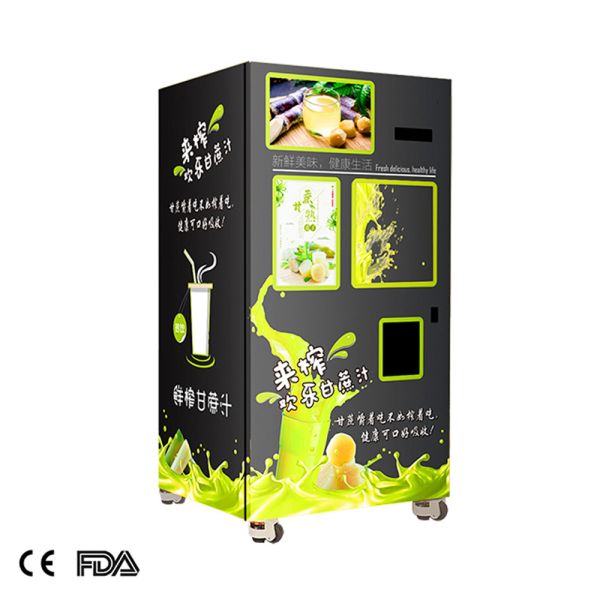 supermarket fresh sugarcane juice vending machine