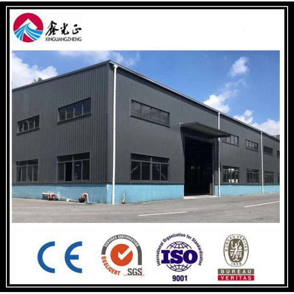 Buy Wind Resistant Industrial Prefab Buildings Steel Structure Aluminum Alloy Window at wholesale prices