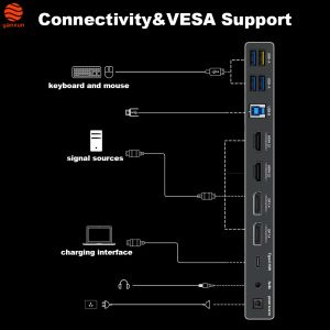 19” Gaming Monitor That Shines: QHD/UHD Resolution, IPS Panel & Lightning-Fast