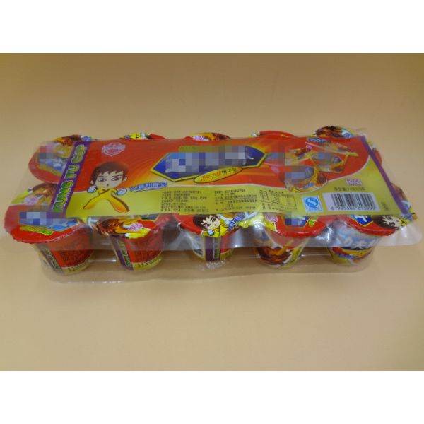 Buy Holiday Big Funny Chocolate Chips Cookies Dessert Cups With Biscuit Stick at wholesale prices