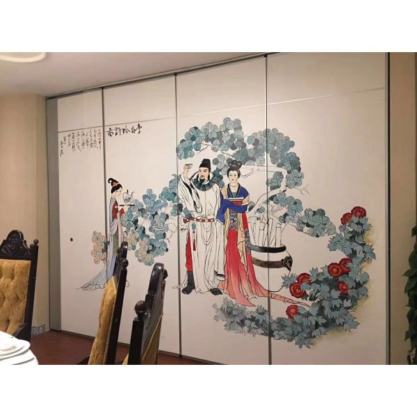 Melamine Surface Meeting Room Partitions / Classroom Dividers Partitions