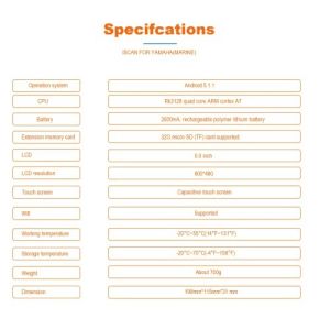 OBDSTAR iScan for YAMAHA Marine Diagnostic Tool Code Reading Code Clearing Data