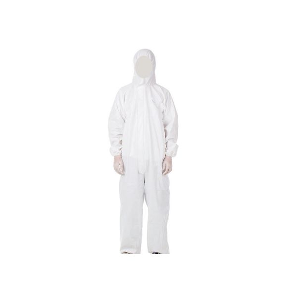 Buy Antivirus Disposable Protective Coveralls Against Germs Lightweight Design at wholesale prices